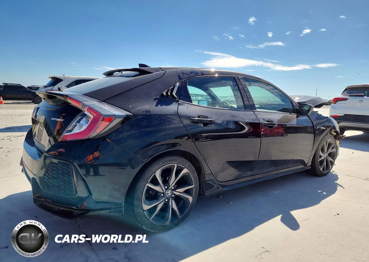 2018 Honda Civic Sport VIN:SHHFK7H47JU219933 - 3