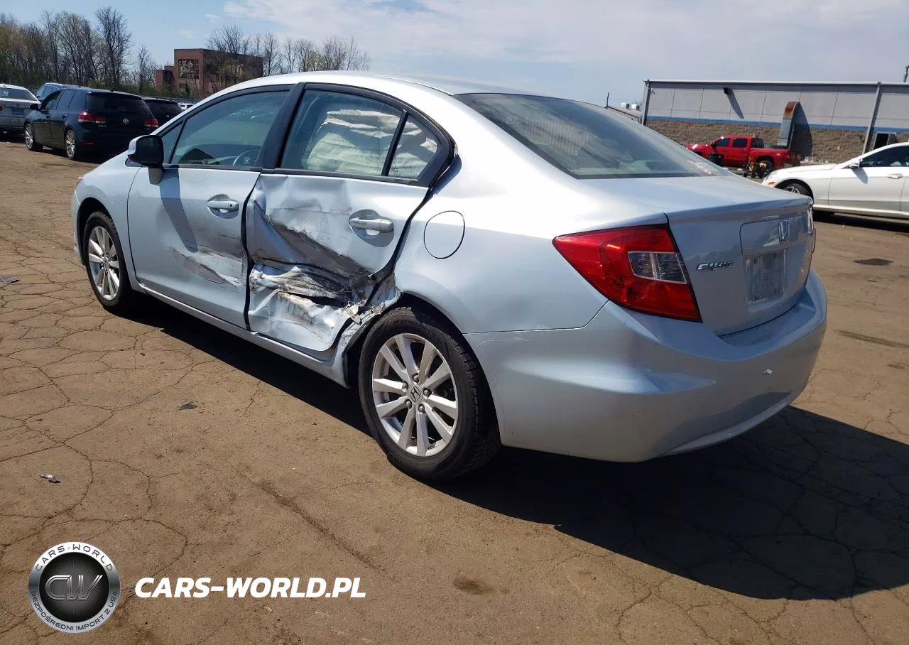 2012 Honda Civic Ex VIN:19XFB2F86CE325714 - 2