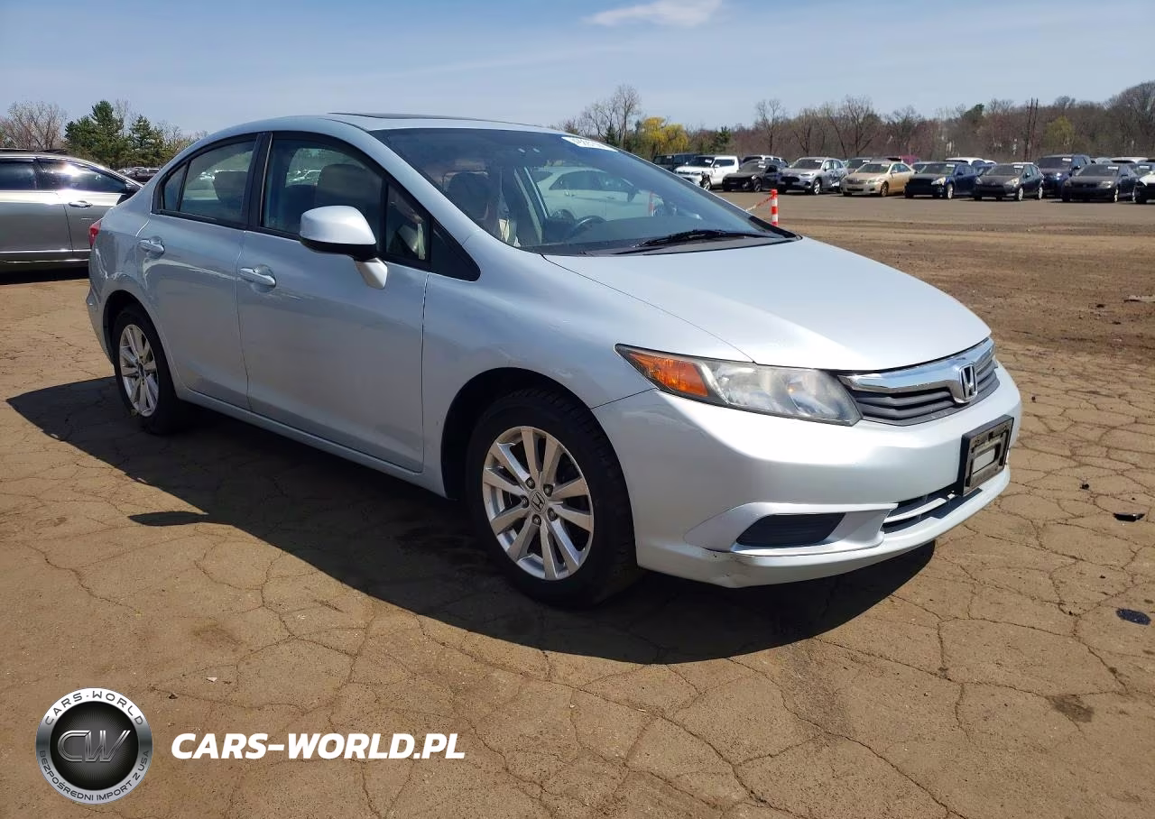 2012 Honda Civic Ex VIN:19XFB2F86CE325714 - 4