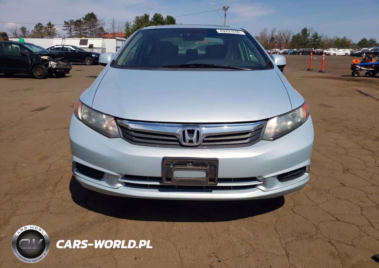2012 Honda Civic Ex VIN:19XFB2F86CE325714 - 5