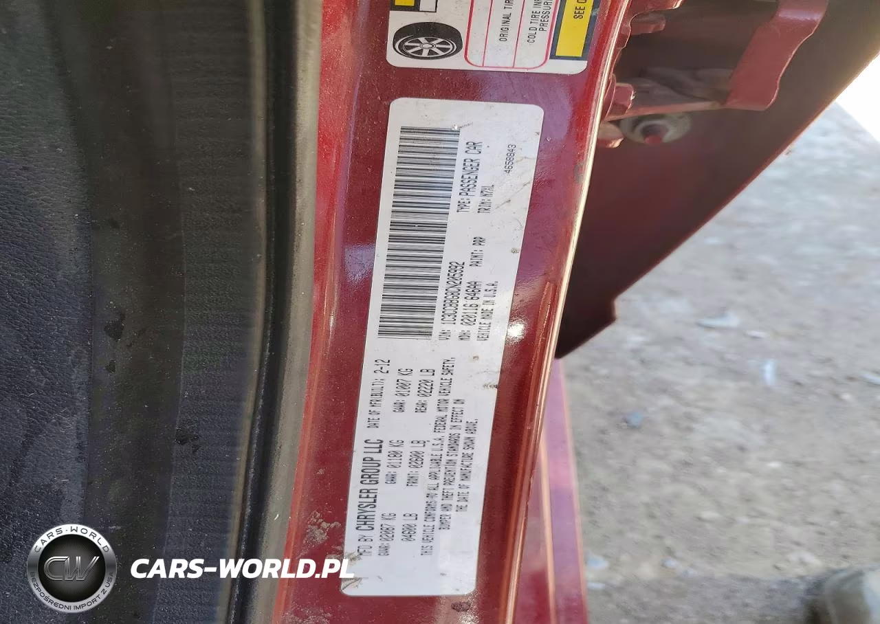 2012 Chrysler 200 Touring VIN:1C3CCBBG8CN205992 - 13