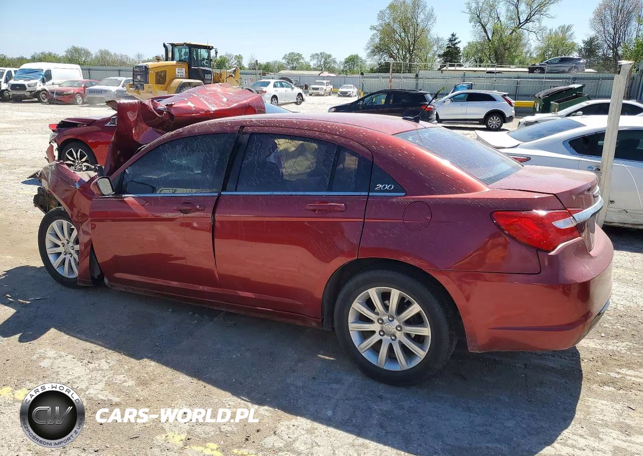 2012 Chrysler 200 Touring VIN:1C3CCBBG8CN205992 - 2