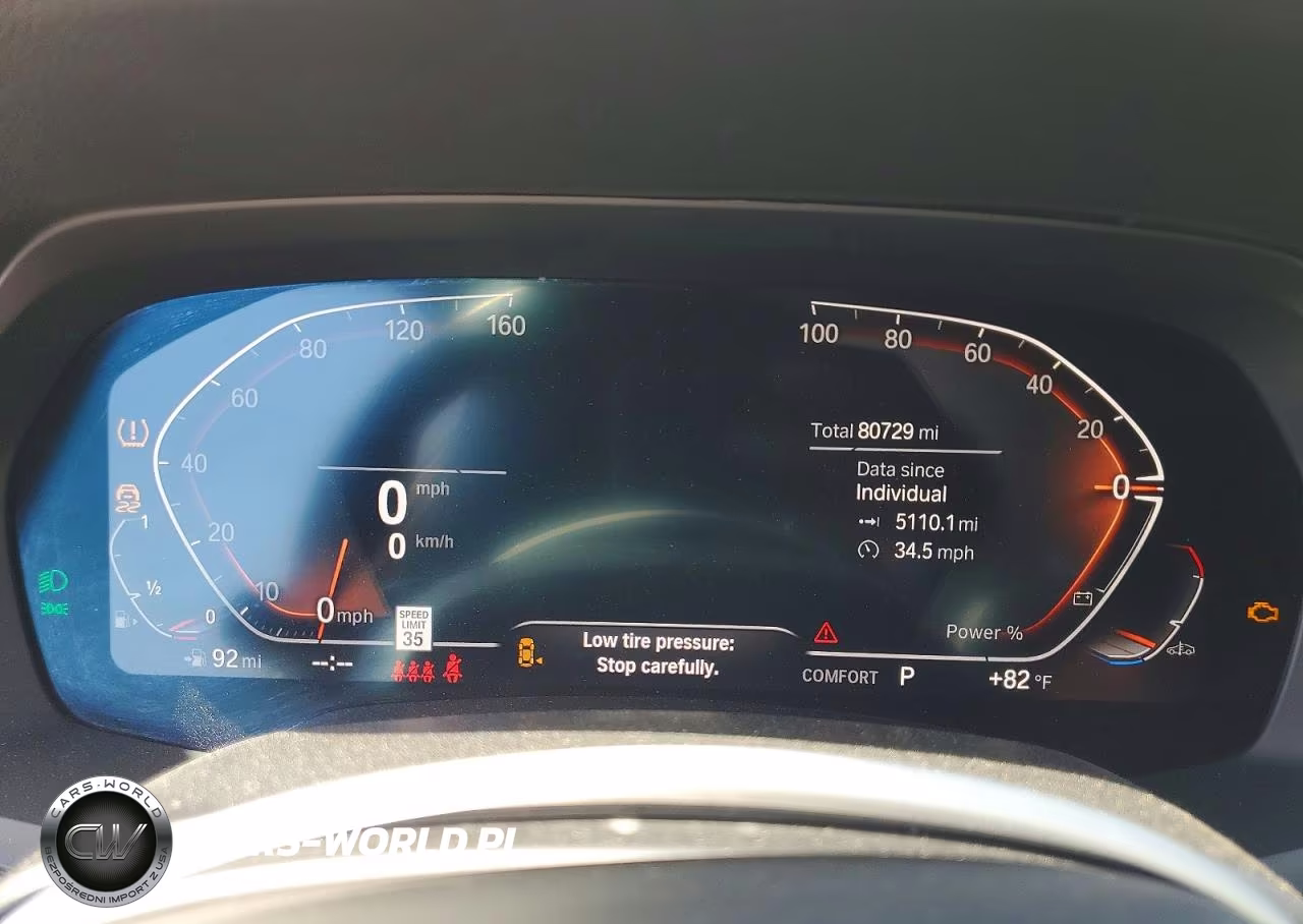 2021 BMW X6 Sdrive 40I VIN:5UXCY4C03M9F88925 - 9