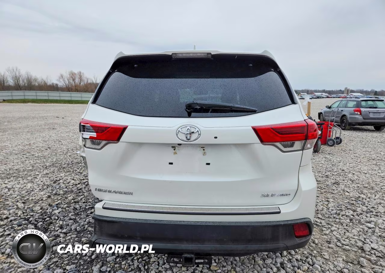 2019 Toyota Highlander Xle VIN:5TDJZRFH5KS924669 - 6