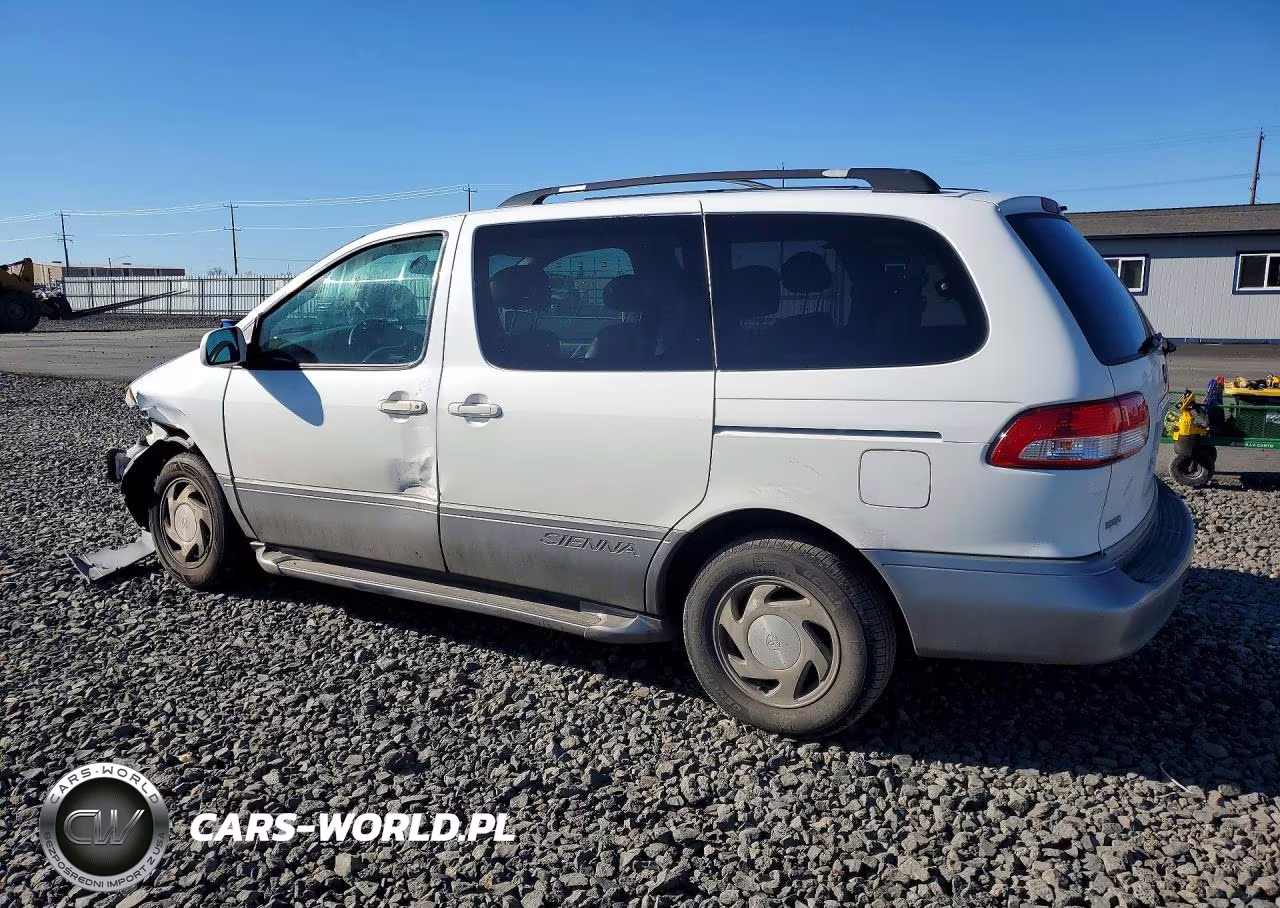 2002 Toyota Sienna Xle VIN:4T3ZF13C82U444386 - 2