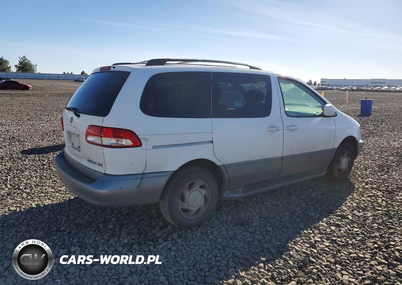 2002 Toyota Sienna Xle VIN:4T3ZF13C82U444386 - 3