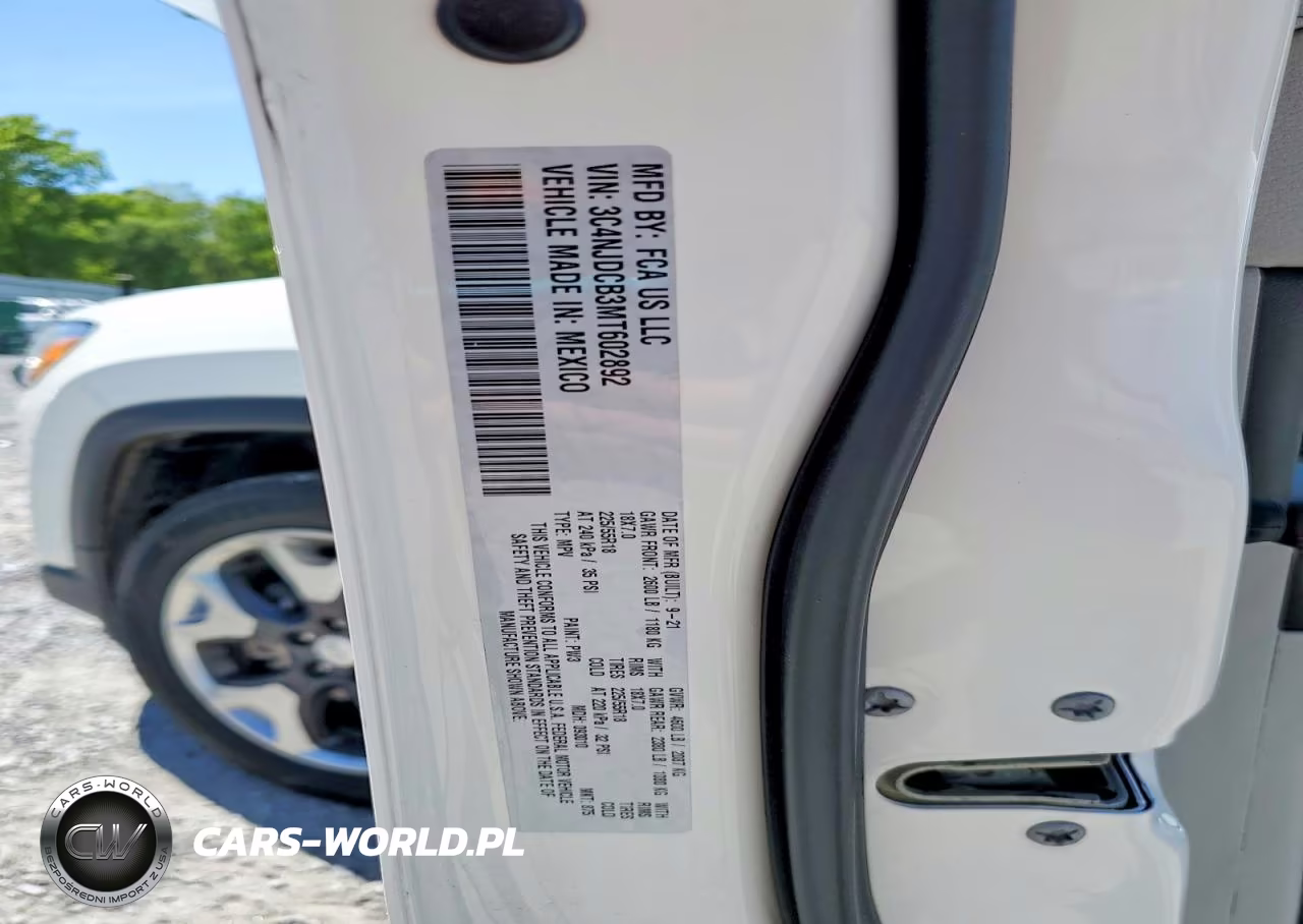 2021 Jeep Compass Limited VIN:3C4NJDCB3MT602892 - 12