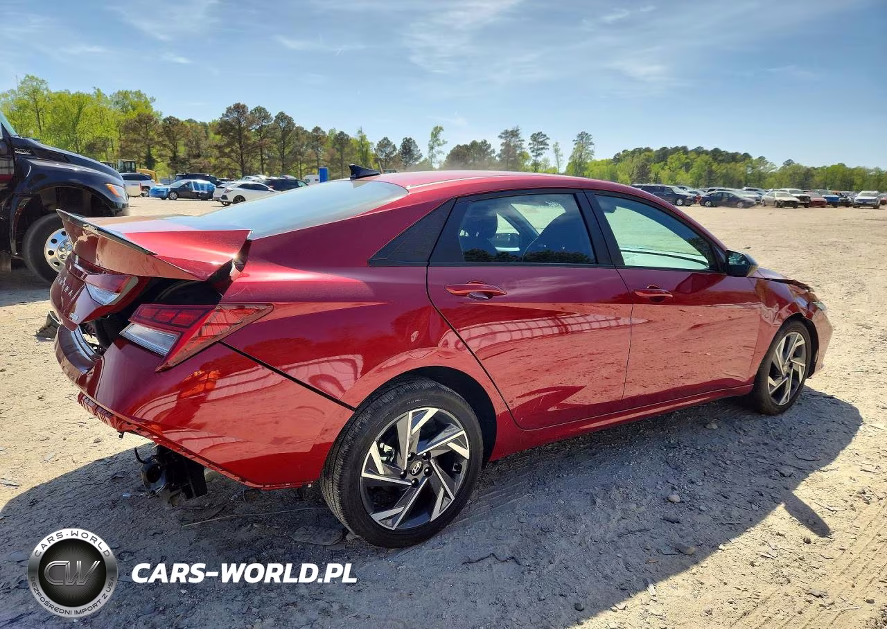 2025 Hyundai Elantra Hybrid Sel Sport VIN:KMHLM4DJ5SU148017 - 3