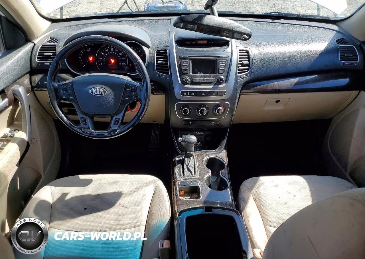 2014 Kia Sorento Lx VIN:5XYKT4A68EG493664 - 8