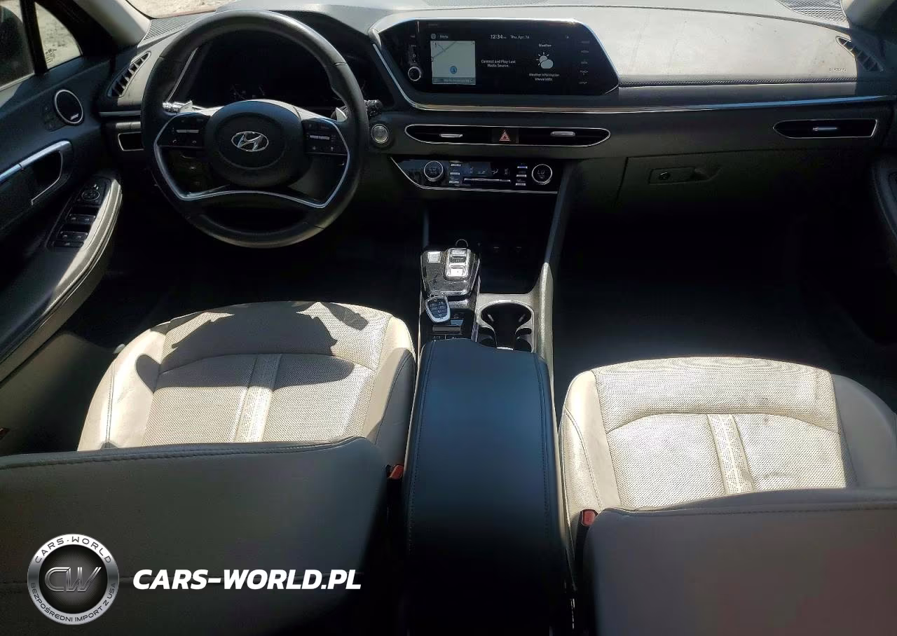 2021 Hyundai Sonata Limited VIN:5NPEH4J25MH098179 - 8