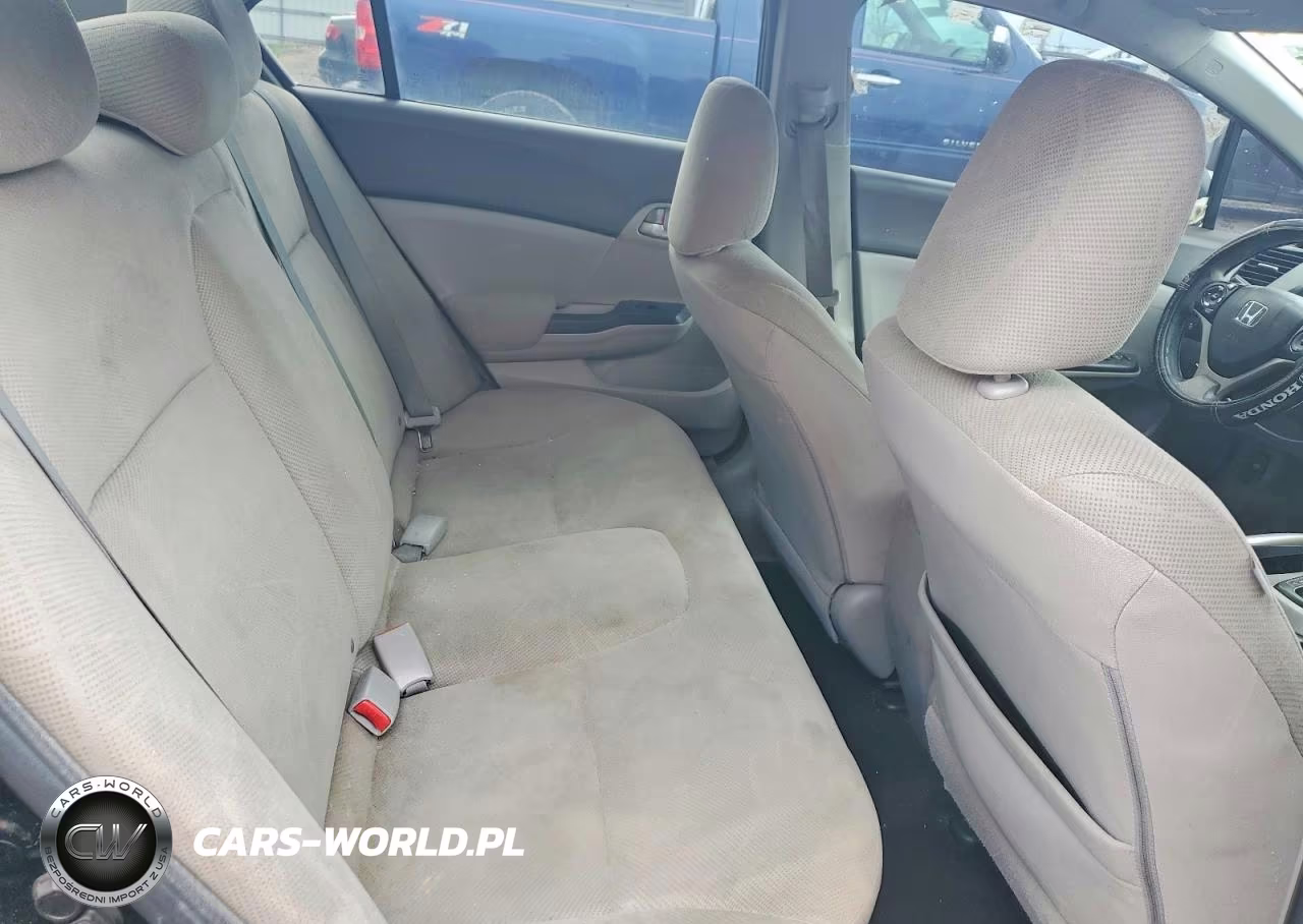 2012 Honda Civic Lx VIN:2HGFB2F59CH554660 - 10