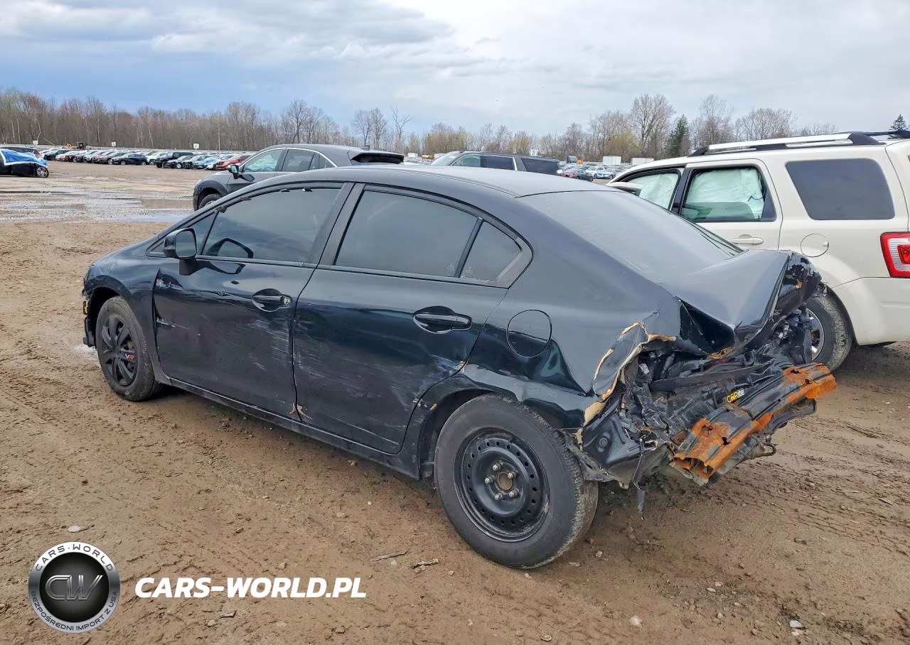 2012 Honda Civic Lx VIN:2HGFB2F59CH554660 - 2