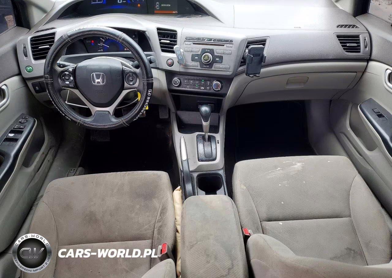 2012 Honda Civic Lx VIN:2HGFB2F59CH554660 - 8