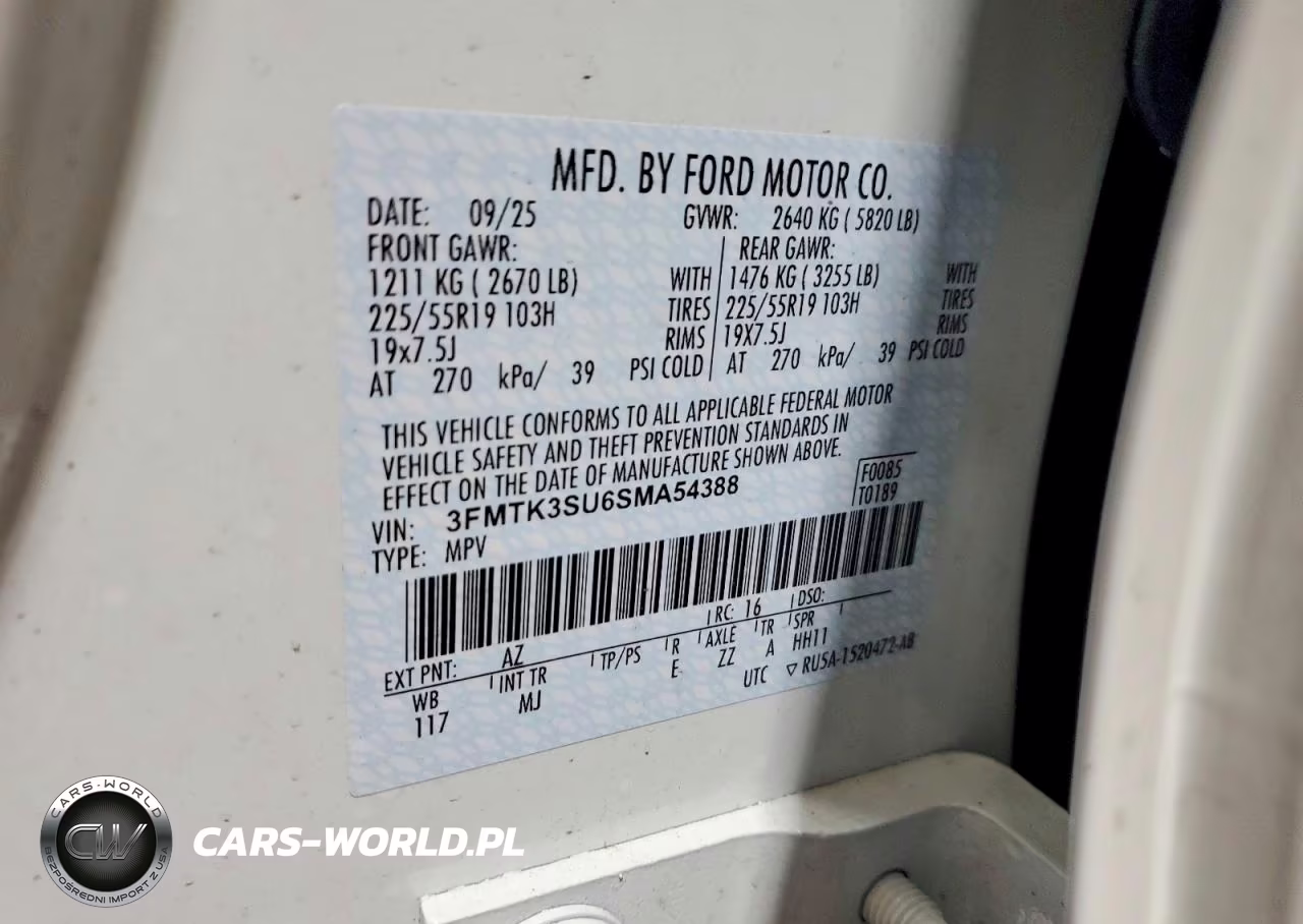 2025 Ford Mustang Mach-E Premium VIN:3FMTK3SU6SMA54388 - 14