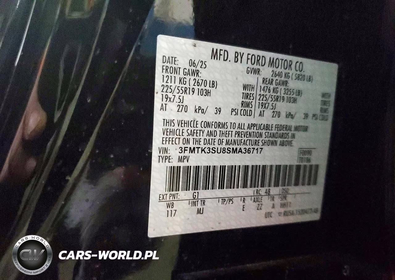2025 Ford Mustang Mach-E Premium VIN:3FMTK3SU8SMA36717 - 13
