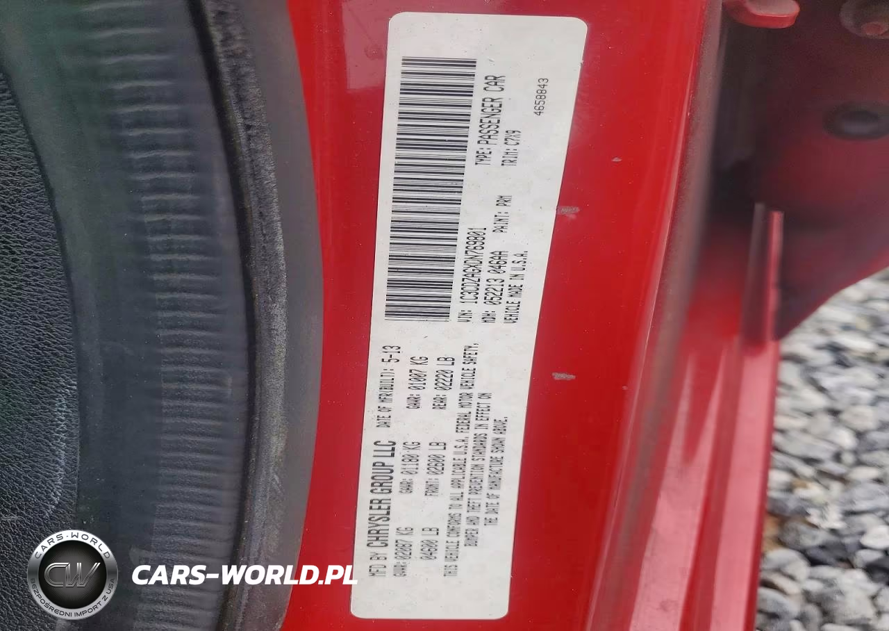 2013 Dodge Avenger Se VIN:1C3CDZAGXDN769801 - 12