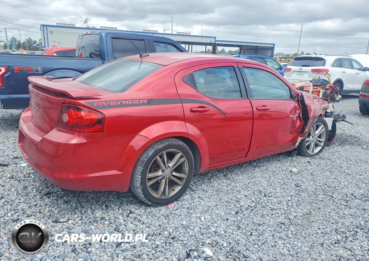 2013 Dodge Avenger Se VIN:1C3CDZAGXDN769801 - 3