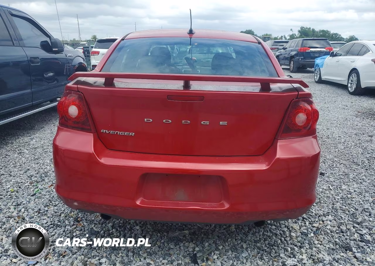 2013 Dodge Avenger Se VIN:1C3CDZAGXDN769801 - 6