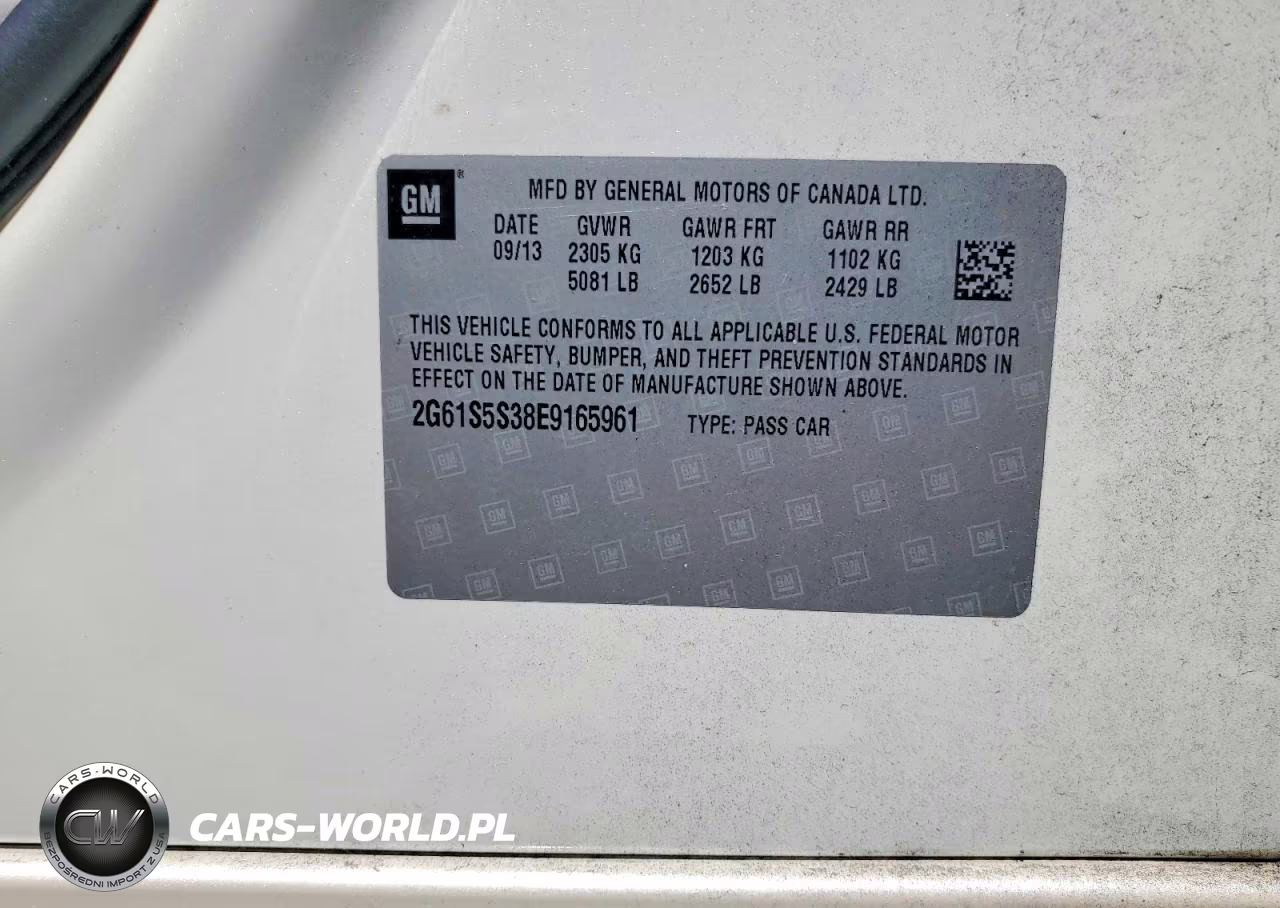 2014 Cadillac Xts Platinum VIN:2G61S5S38E9165961 - 12