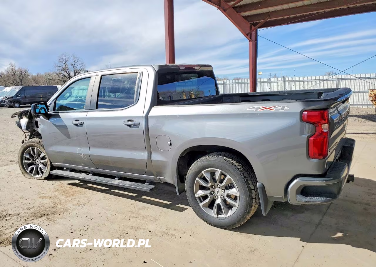 2021 Chevrolet Silverado K1500 Rst VIN:1GCUYEED1MZ366165 - 2
