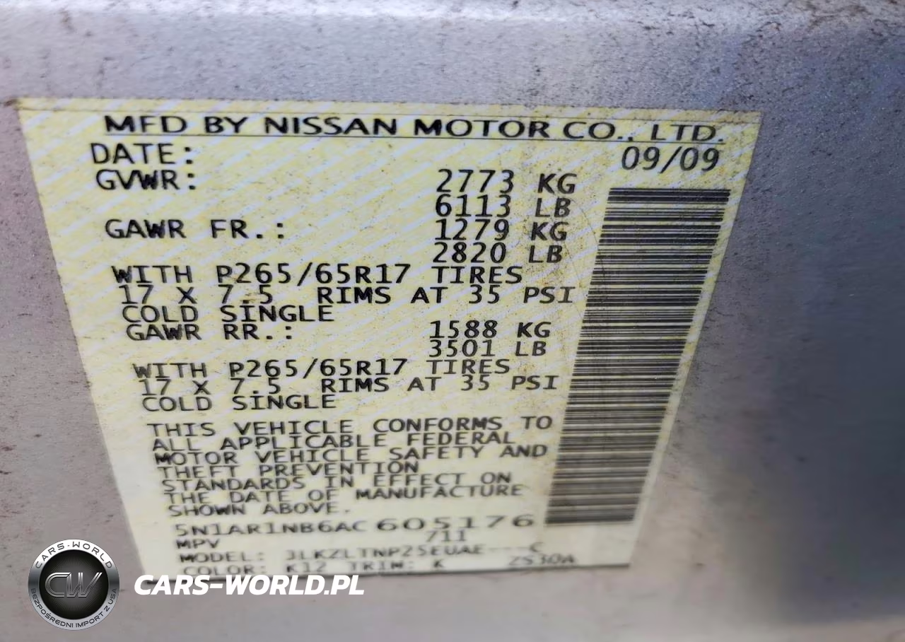 2010 Nissan Pathfinder S VIN:5N1AR1NB6AC605176 - 13