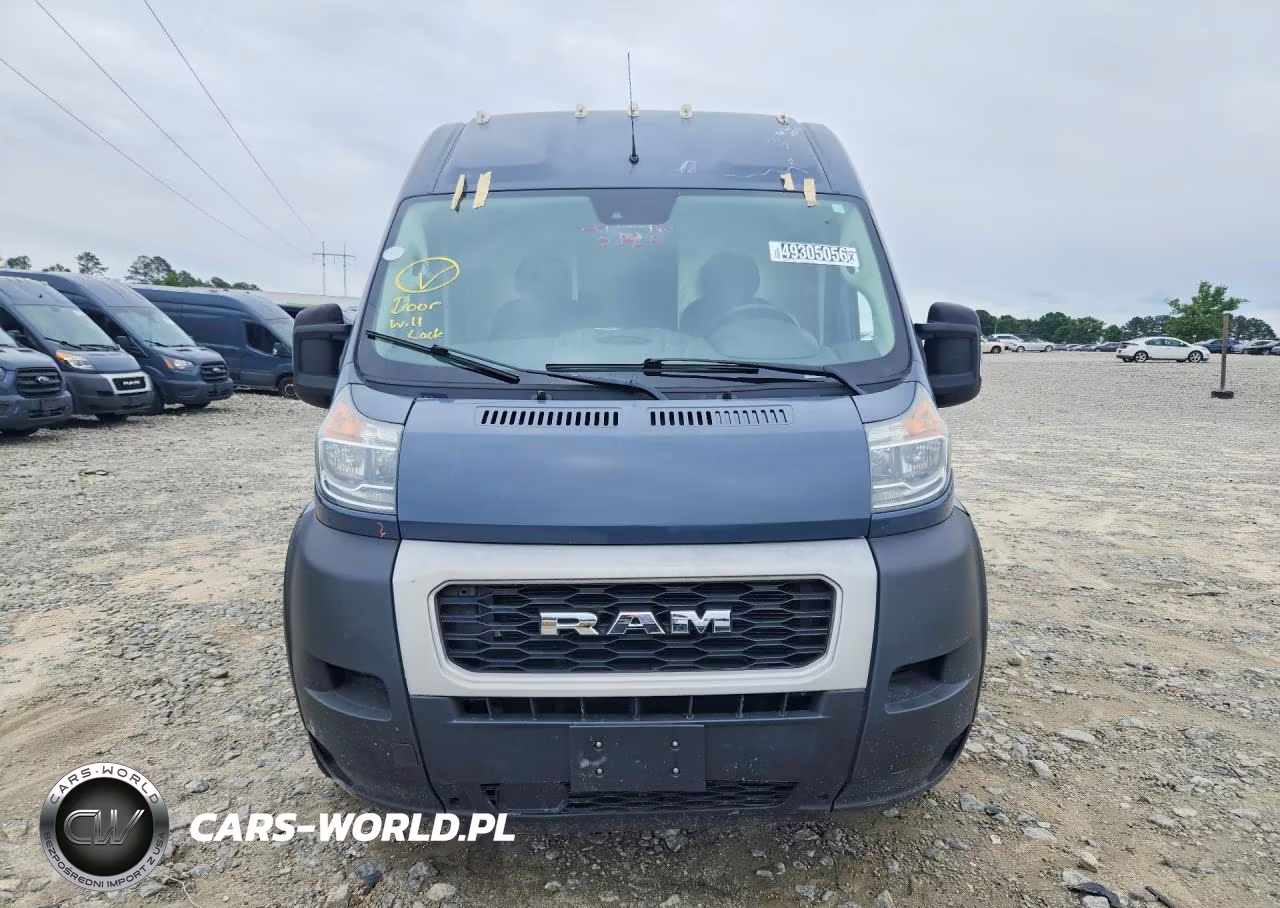 2021 Ram Promaster 3500 Delivery Van VIN:3C6MRVJG9ME586296 - 5
