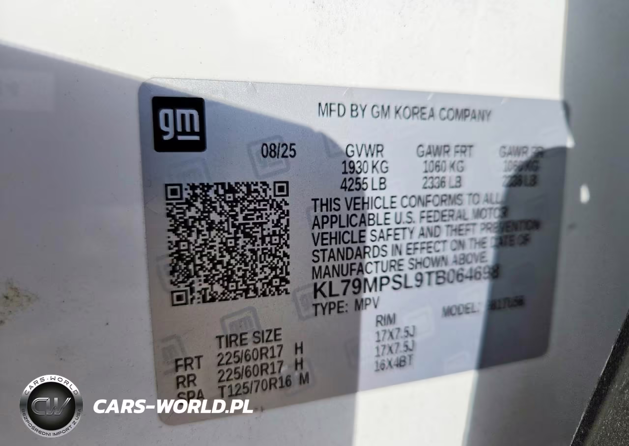 2026 Chevrolet Trailblazer Lt VIN:KL79MPSL9TB064698 - 12