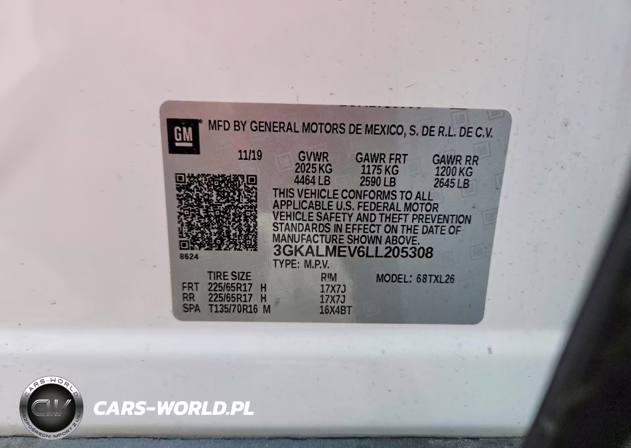 2020 GMC Terrain Sle VIN:3GKALMEV6LL205308 - 13