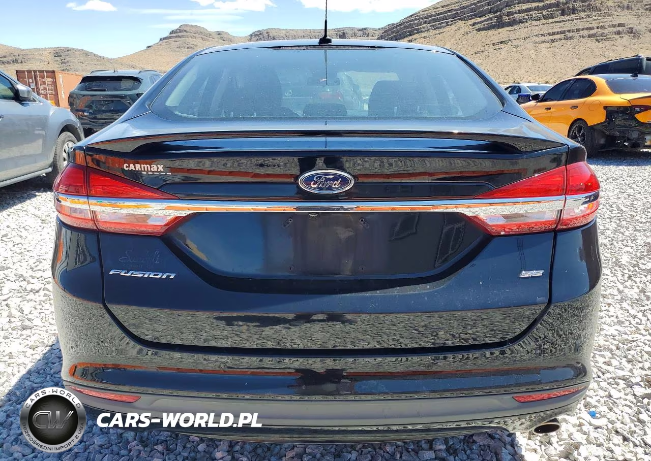 2017 Ford Fusion Se VIN:3FA6P0H78HR346547 - 6