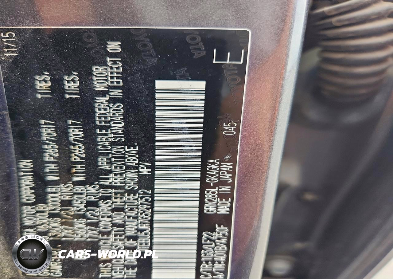 2016 Toyota 4Runner Trd Pro VIN:JTEBU5JR7G5297512 - 12