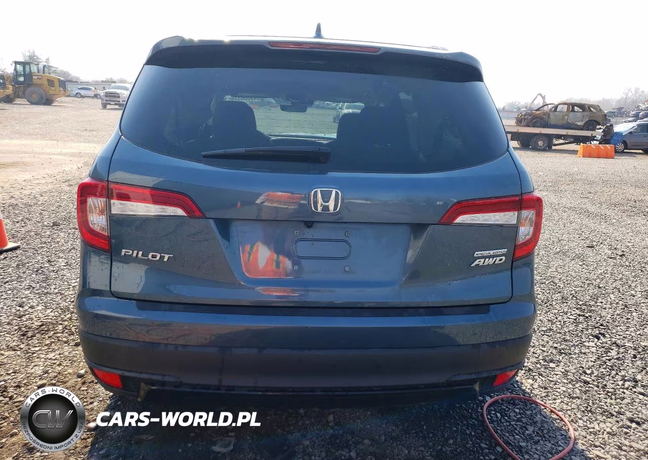 2022 Honda Pilot Se VIN:5FNYF6H25NB028587 - 6