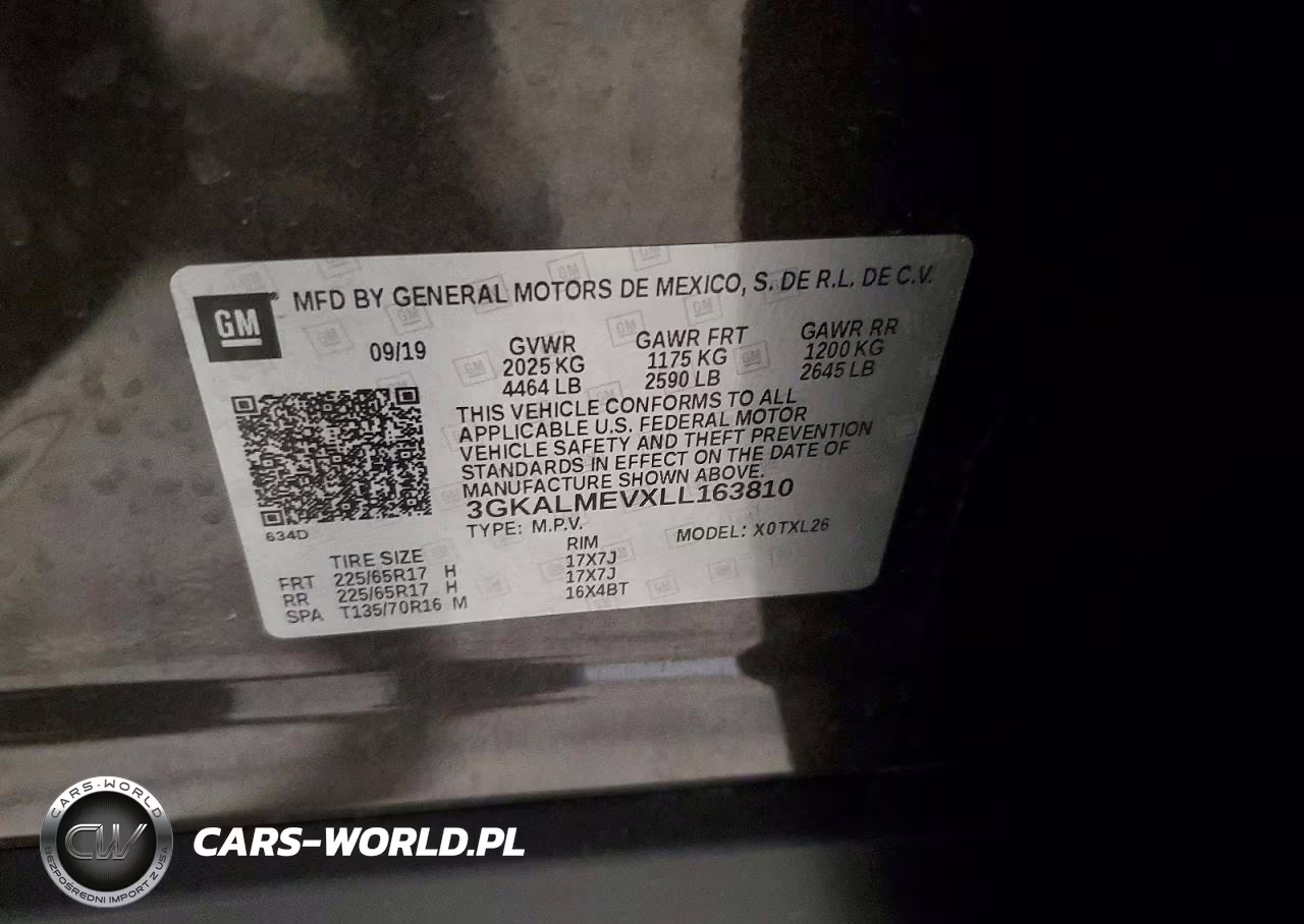 2020 GMC Terrain Sle VIN:3GKALMEVXLL163810 - 13