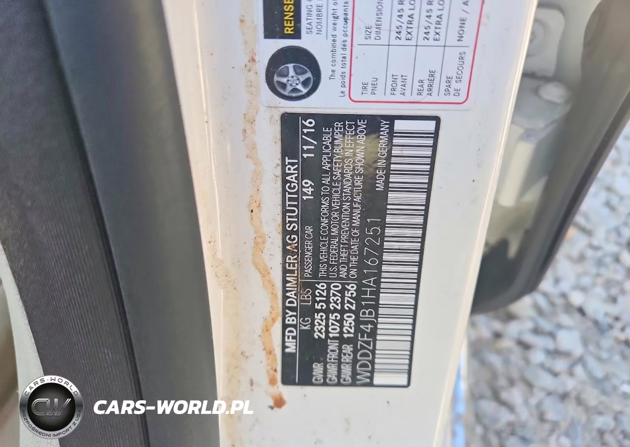 2017 Mercedes-Benz E 300 VIN:WDDZF4JB1HA167251 - 12