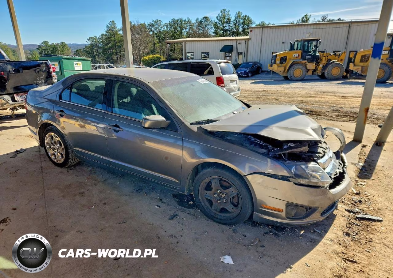 2010 Ford Fusion Se VIN:3FAHP0HA7AR389447 - 4