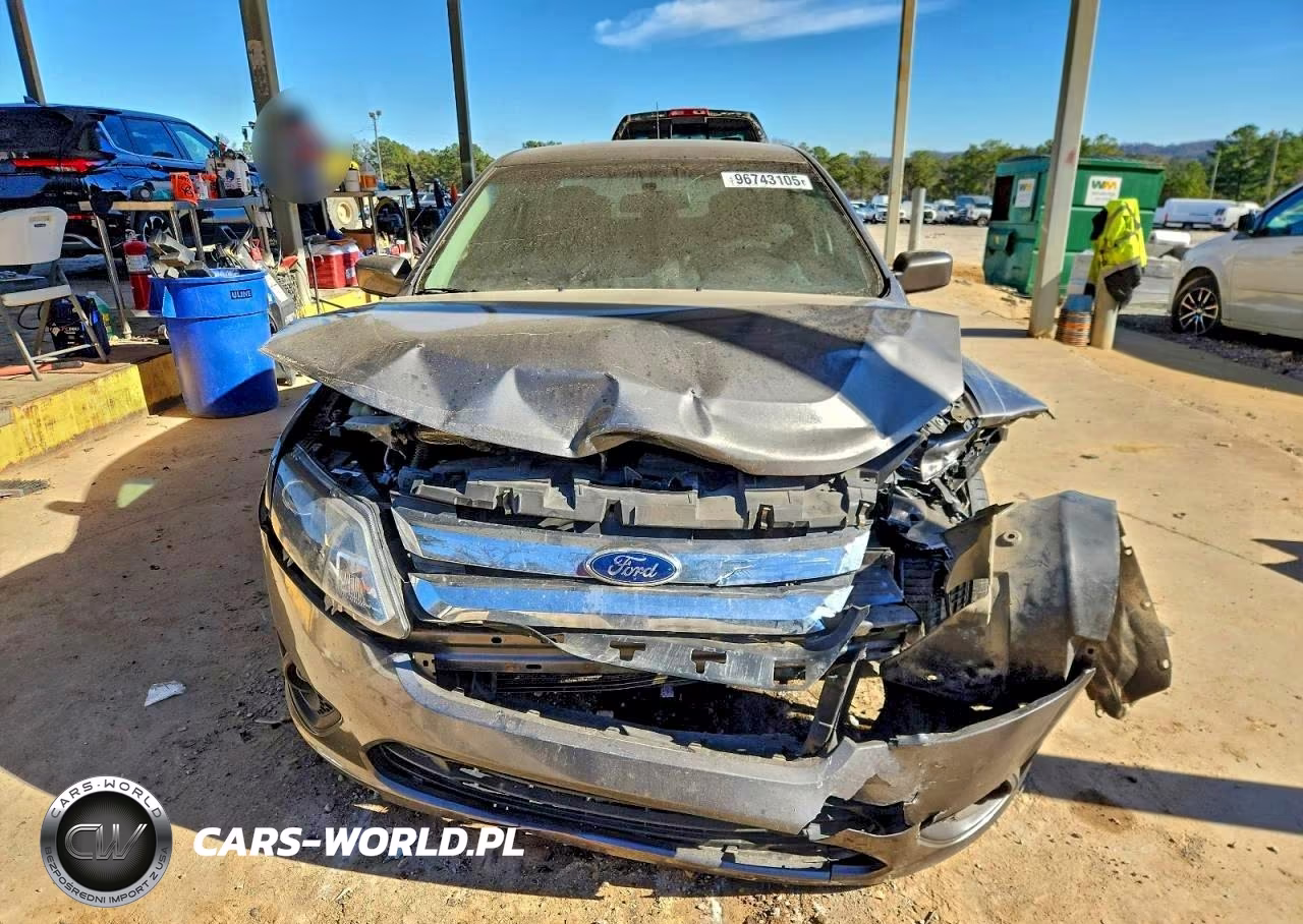 2010 Ford Fusion Se VIN:3FAHP0HA7AR389447 - 5