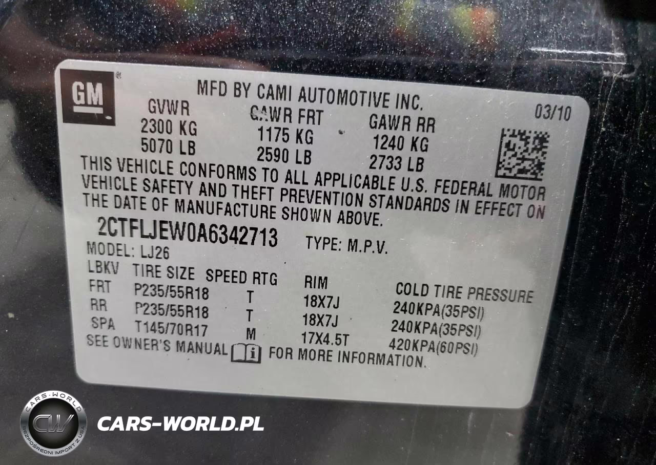 2010 GMC Terrain Slt VIN:2CTFLJEW0A6342713 - 13