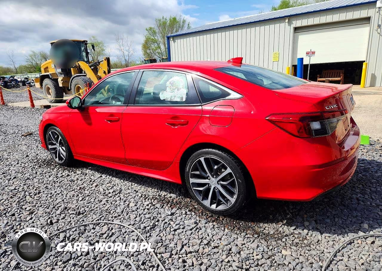2022 Honda Civic Touring VIN:2HGFE1F91NH314851 - 2