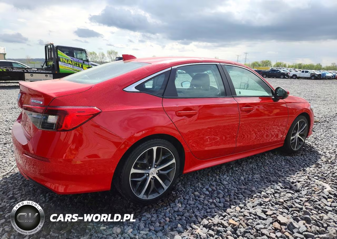 2022 Honda Civic Touring VIN:2HGFE1F91NH314851 - 3