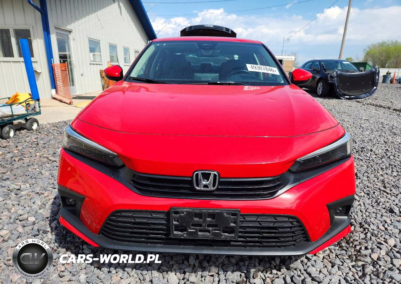 2022 Honda Civic Touring VIN:2HGFE1F91NH314851 - 5