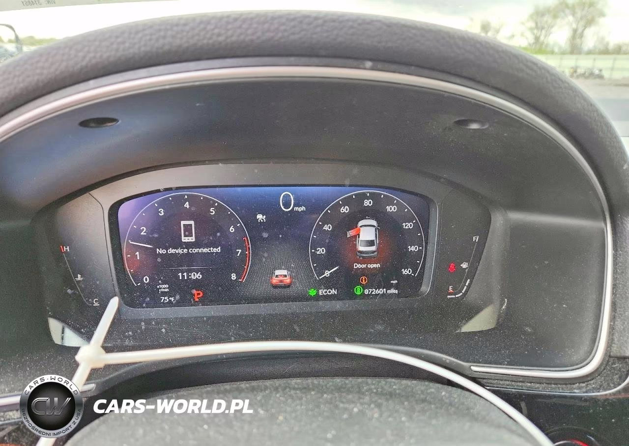 2022 Honda Civic Touring VIN:2HGFE1F91NH314851 - 9