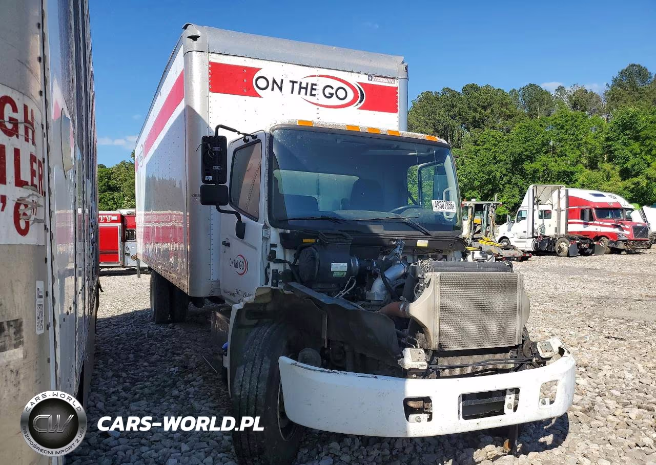 2019 Hino 268A Box Truck VIN:5PVNJ8JV7J4S68923 - 4