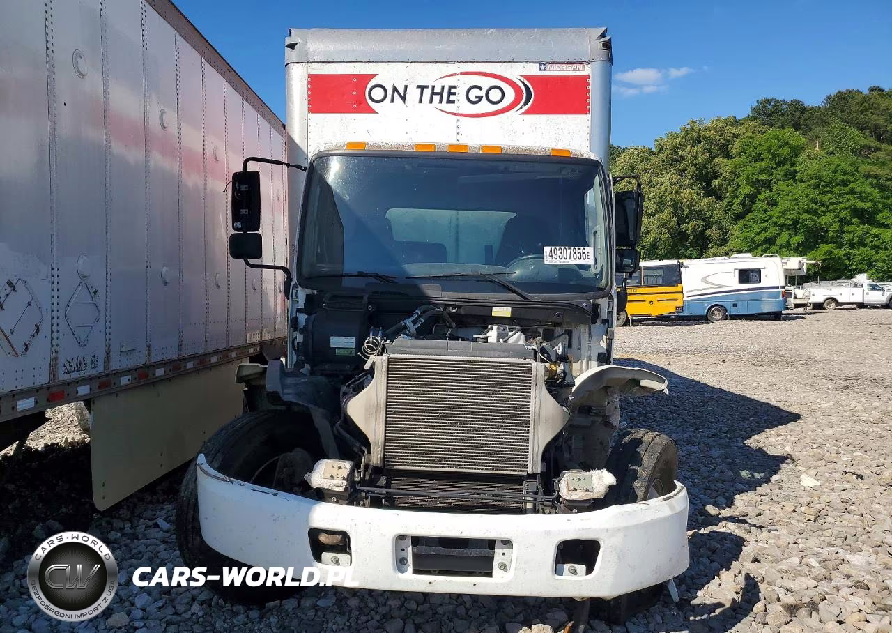 2019 Hino 268A Box Truck VIN:5PVNJ8JV7J4S68923 - 5