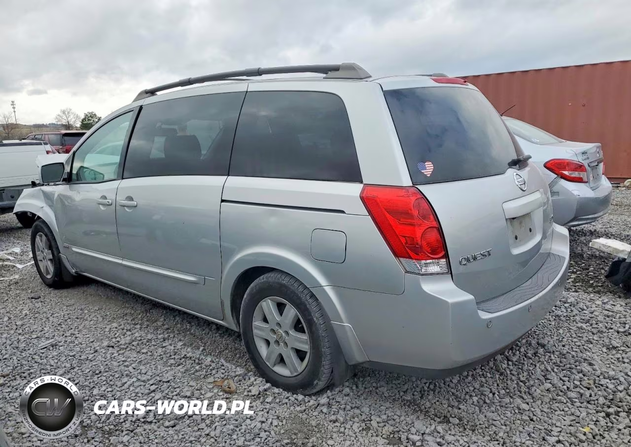 2006 Nissan Quest S VIN:5N1BV28U76N121273 - 2