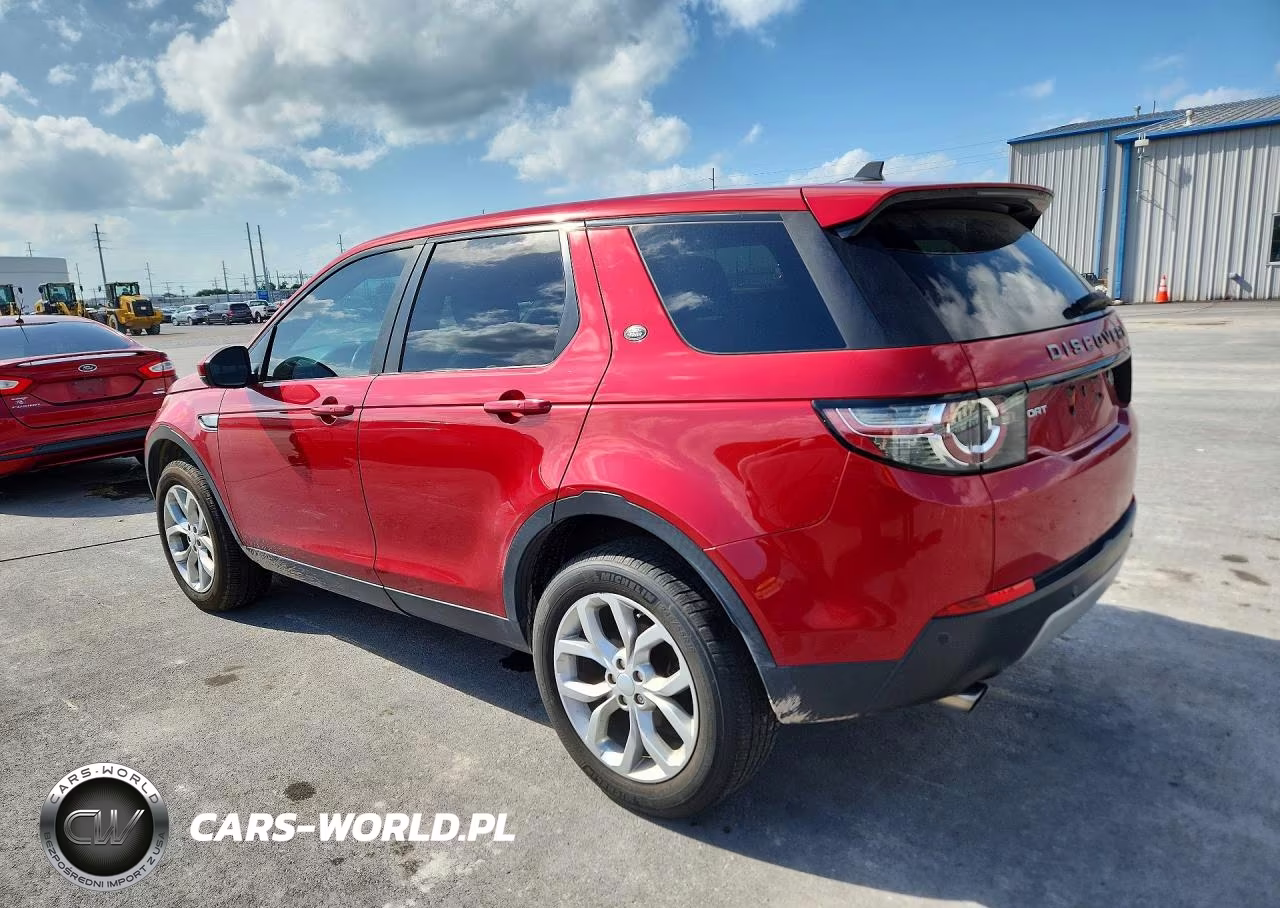 2016 Land Rover Discovery Sport Hse VIN:SALCR2BG9GH556417 - 2