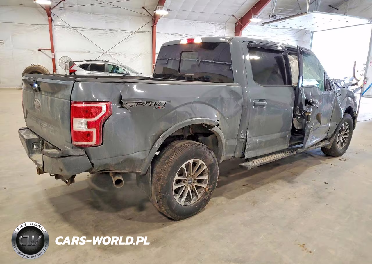 2019 Ford F150 Supercrew VIN:1FTEW1E45KFB99889 - 3