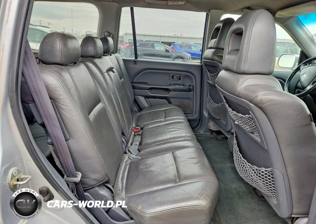 2004 Honda Pilot Exl VIN:2HKYF18524H585504 - 11