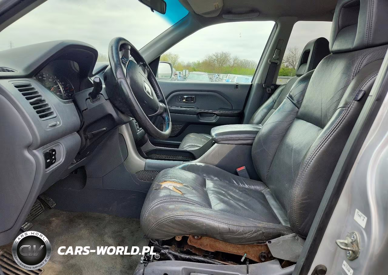 2004 Honda Pilot Exl VIN:2HKYF18524H585504 - 7