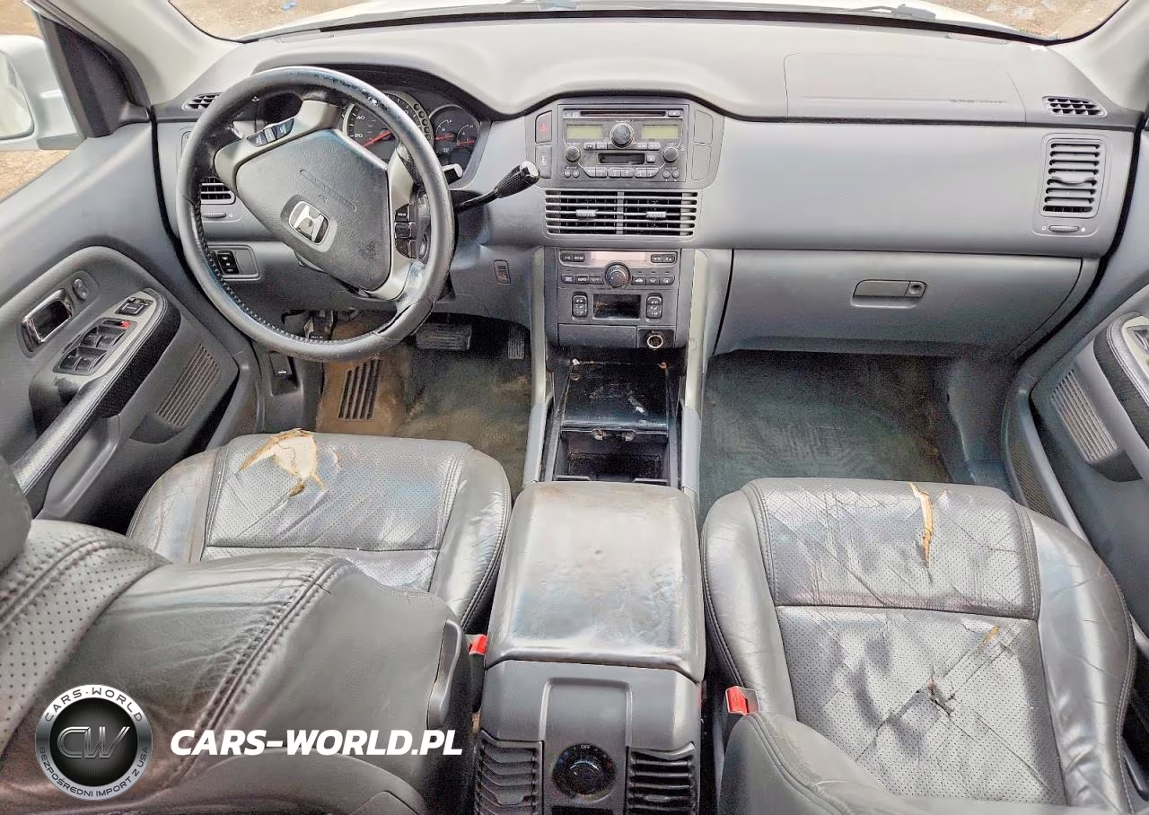 2004 Honda Pilot Exl VIN:2HKYF18524H585504 - 8
