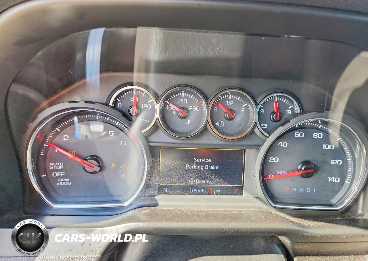 2019 Chevrolet Silverado K1500 Lt VIN:3GCUYDEDXKG301127 - 9