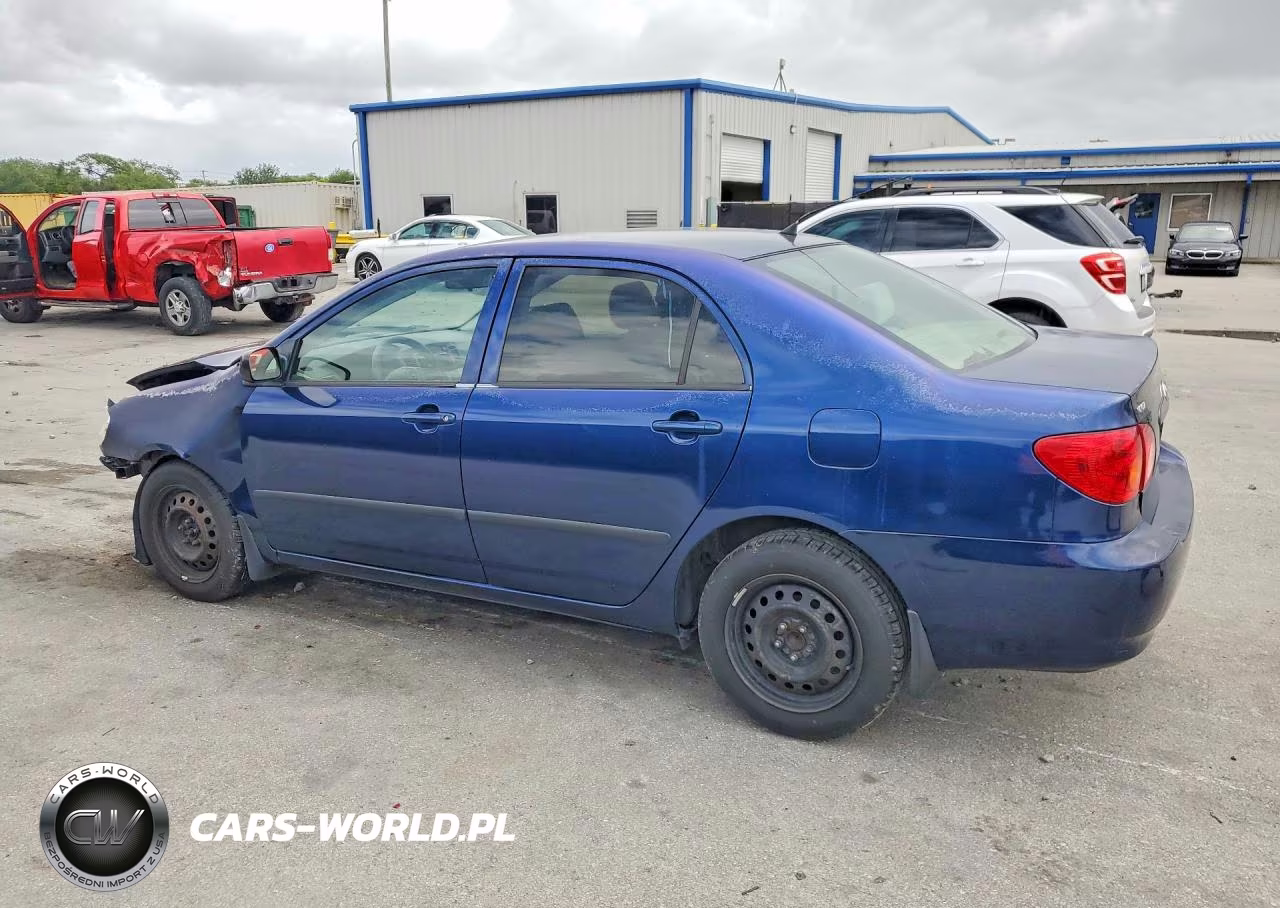 2007 Toyota Corolla Ce VIN:JTDBR32E870134645 - 2